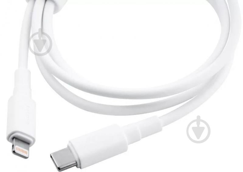Кабель Proove Small Silicone Type-C to Lightning 20W 1 м белый (CCSM20002102) - фото 2 Кабель Proove Small Silicone Type-C to Lightning 20W 1 м белый (CCSM20002102) - фото 2