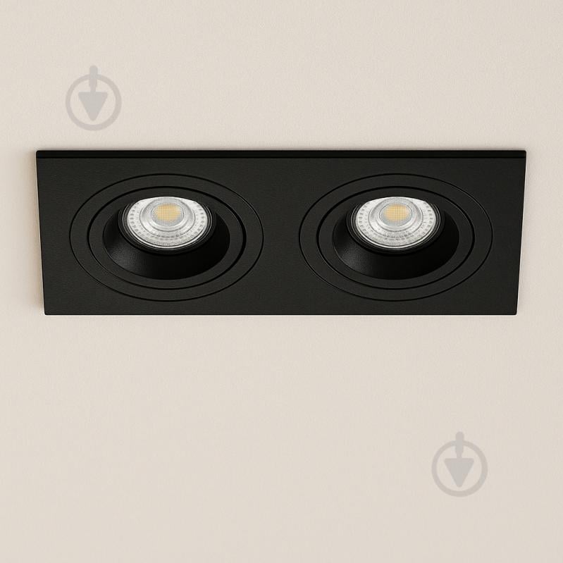 Світильник точковий LIGHT SET TUYA AT-S01-2 GU5.3 чорний - фото 2