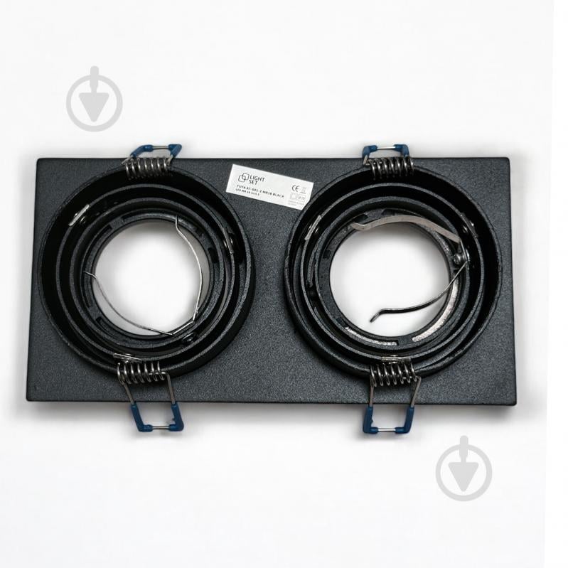 Світильник точковий LIGHT SET TUYA AT-S01-2 GU5.3 чорний - фото 5