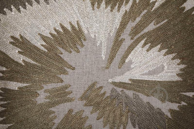 Наволочка декоративна Linen Cushion з вишивкою 45x45 см оливковий PANACHE - фото 2 Наволочка декоративна Linen Cushion з вишивкою 45x45 см оливковий PANACHE - фото 2