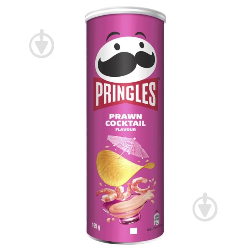 Чипси Pringles Prawn coctail коктейль з креветок 165 г - фото 1