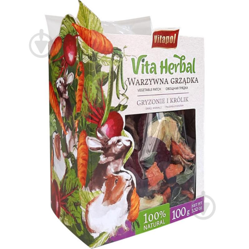 Витаминная смесь Vitapol Vita Herbal овощная грядка 100 г - фото 1