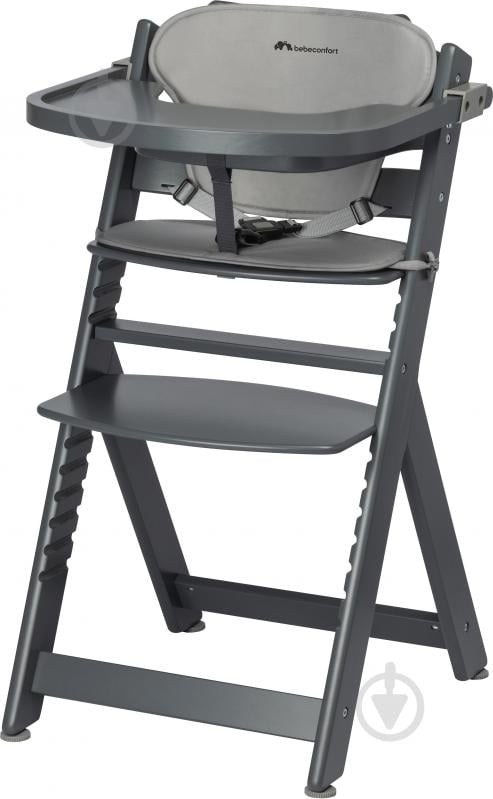 Стільчик для годування Bebe Confort Timba Grey Mist - фото 1 Стільчик для годування Bebe Confort Timba Grey Mist - фото 1
