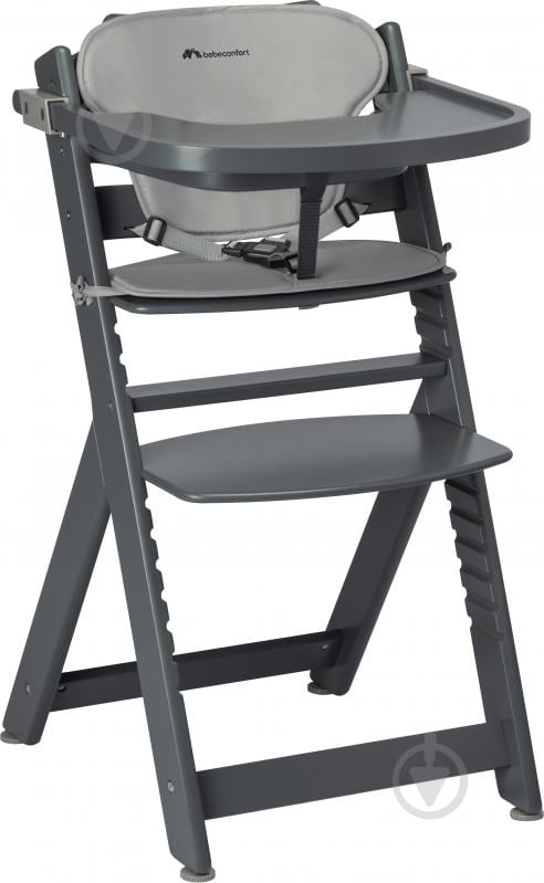 Стільчик для годування Bebe Confort Timba Grey Mist - фото 3 Стільчик для годування Bebe Confort Timba Grey Mist - фото 3