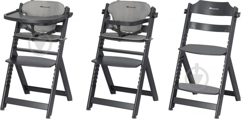 Стільчик для годування Bebe Confort Timba Mineral Graphite - фото 3 Стільчик для годування Bebe Confort Timba Mineral Graphite - фото 3