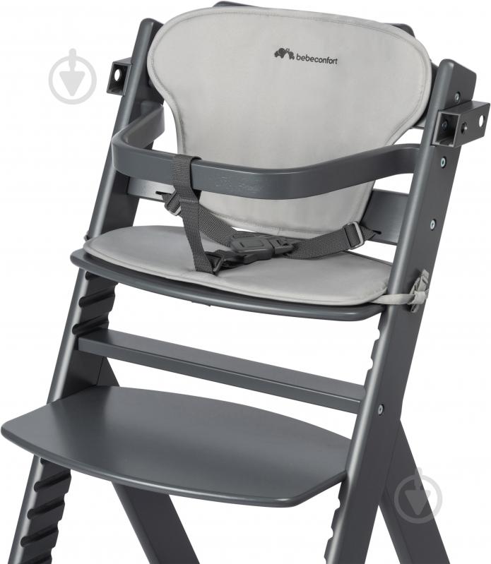 Стільчик для годування Bebe Confort Timba Mineral Graphite - фото 5 Стільчик для годування Bebe Confort Timba Mineral Graphite - фото 5