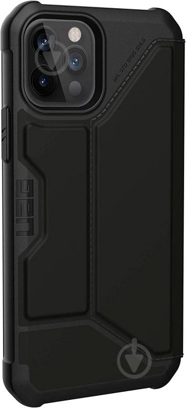 Чехол UAG Metropolis Black 112356113840 для Apple iPhone 12 Pro - фото 2 Чехол UAG Metropolis Black 112356113840 для Apple iPhone 12 Pro - фото 2