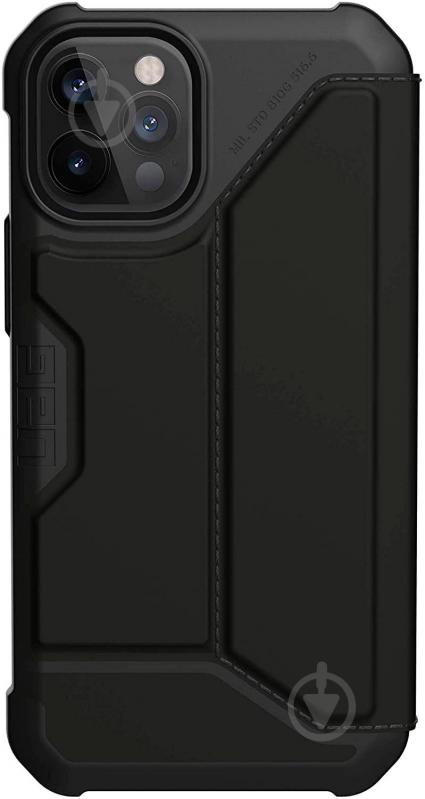 Чехол UAG Metropolis Black 112356113840 для Apple iPhone 12 Pro - фото 1 Чехол UAG Metropolis Black 112356113840 для Apple iPhone 12 Pro - фото 1