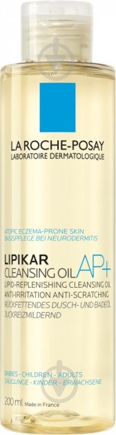 ᐉ Масло La Roche-Posay Cleansing Oil AP+ 200 мл • Купить в Киеве ...