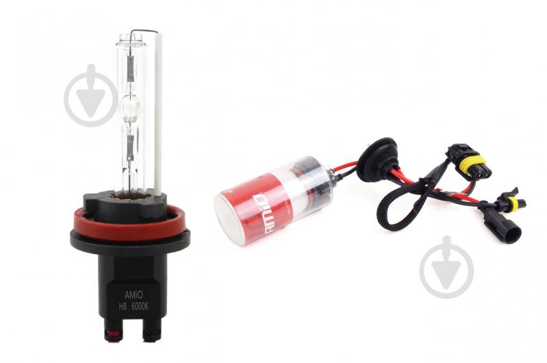 Автолампа ксенонова AMiO H8 35 Вт 1 шт. (01415) - фото 1 Автолампа ксенонова AMiO H8 35 Вт 1 шт. (01415) - фото 1