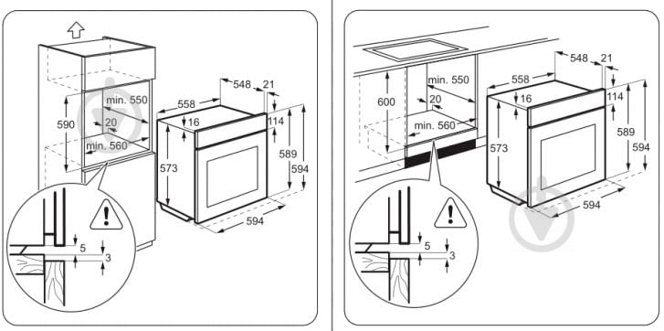 Духова шафа Zanussi OPZB2300C - фото 2