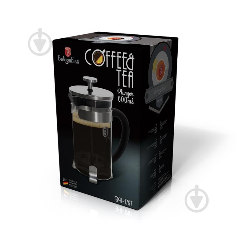 Френч-пресс Berlinger 600 мл BH 1787A - фото 2 Френч-пресс Berlinger 600 мл BH 1787A - фото 2