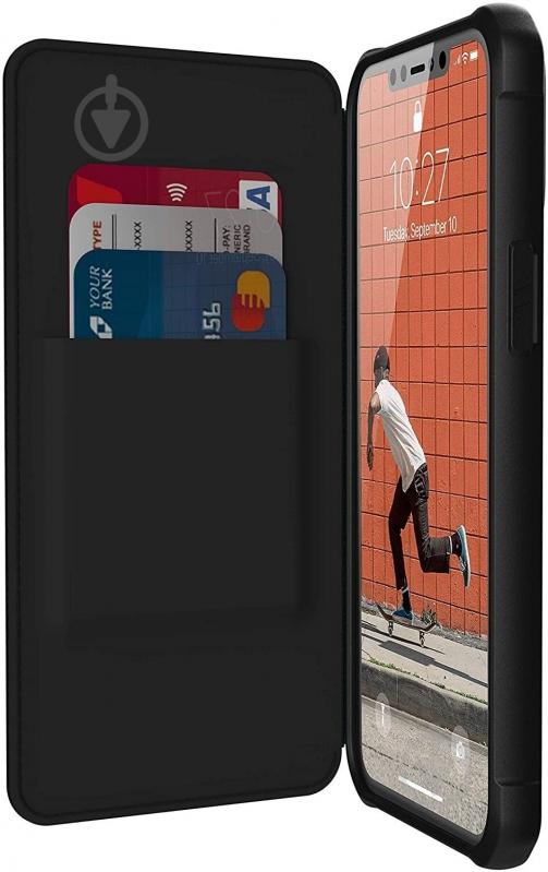 Чехол UAG Metropolis (PU) SATN Black 112366113840 для Apple iPhone 12 Pro Max - фото 4