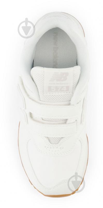 Кроссовки демисезонные New Balance PV574NWW р.30,5 белые - фото 3