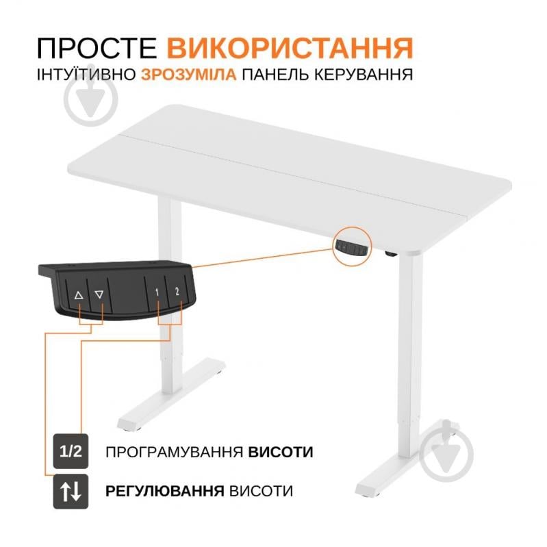 Стол компьютерный iTech MT12BW - фото 4 Стол компьютерный iTech MT12BW - фото 4