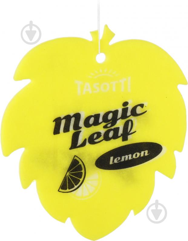 Ароматизатор подвесной  Tasotti Magic Leaf лимон - фото 2