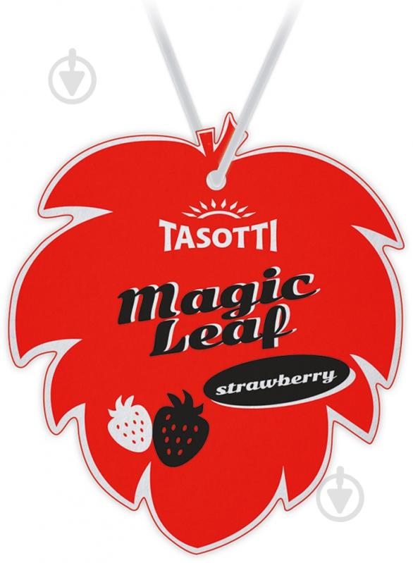 Ароматизатор подвесной Tasotti Magic Leaf Strawberry - фото 2