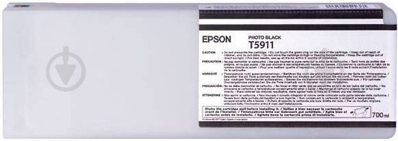 Картридж Epson C13T591100 черный/ black - фото 1