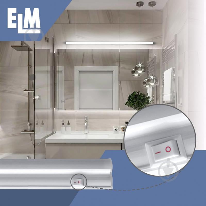 Світильник лінійний ELM Linear LED з вимикачем 4 Вт 4000 К денний 26-0031 - фото 5