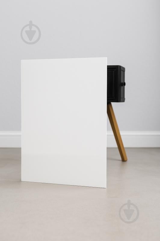 Лист ПВХ TOMO Design 2000x1000x1 мм жорсткий білий - фото 1