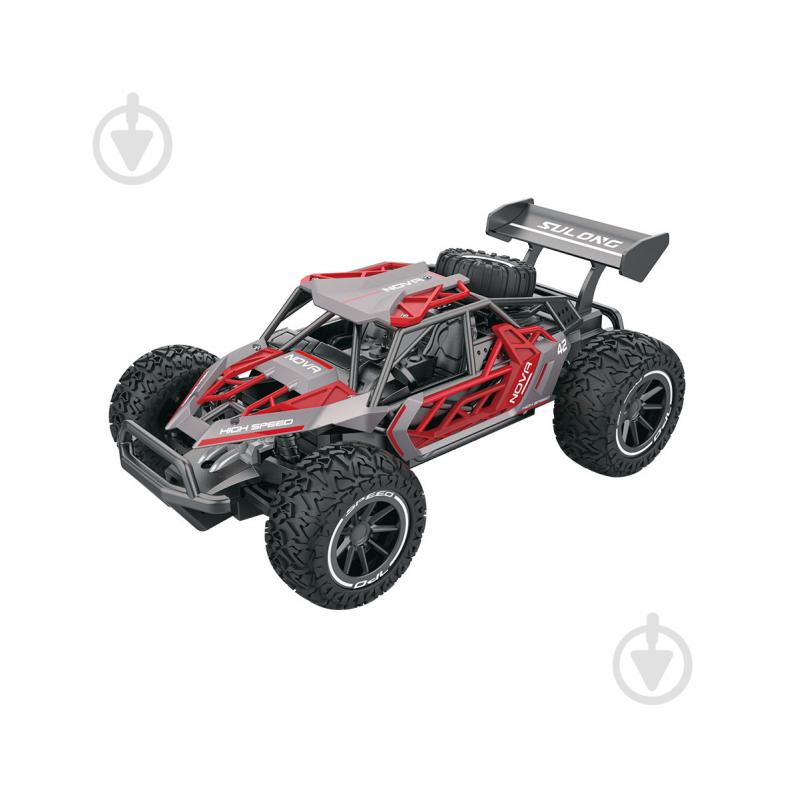 Автомобиль на р/у Sulong Toys METAL CRAWLER NOVA grey-red 1:16 - фото 1