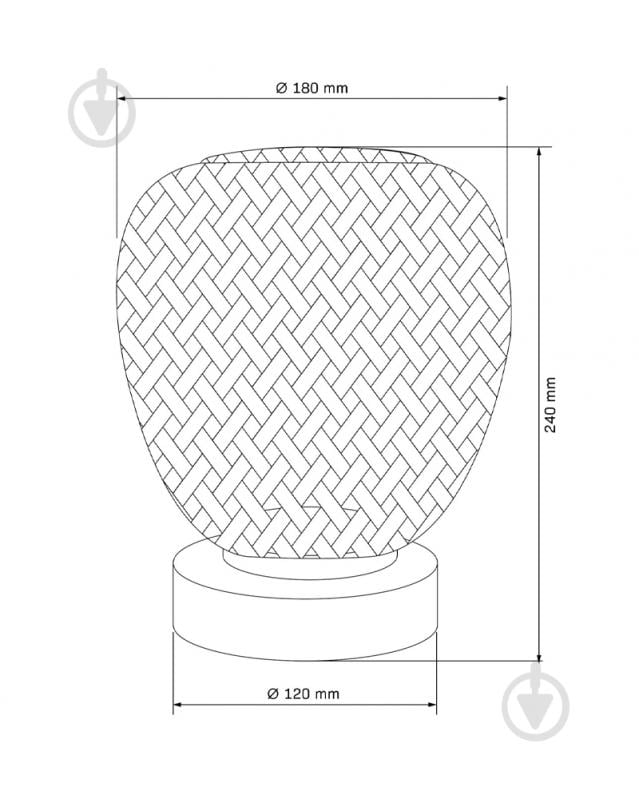 Настольная лампа Goldlux Zanzibar 329226 E27 1x20W IP20 1x20 Вт E27 черный 329226 - фото 5
