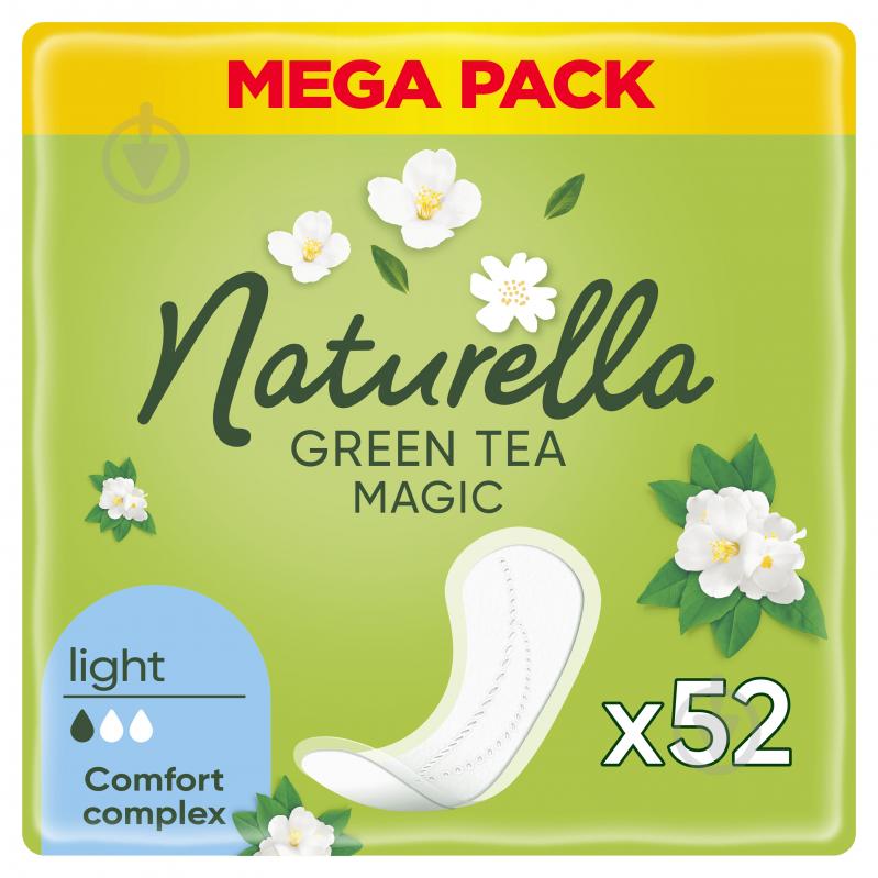 Прокладки щоденні Naturella Green Tea Magic Normal 52 шт. - фото 1