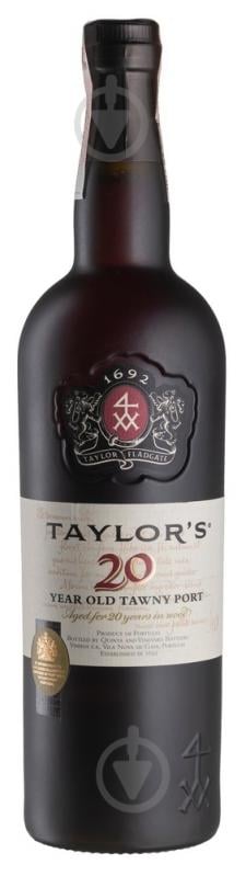 Вино Taylor's портвейн красный Тейлорс 20 г. Тауни 0,75 л - фото 1