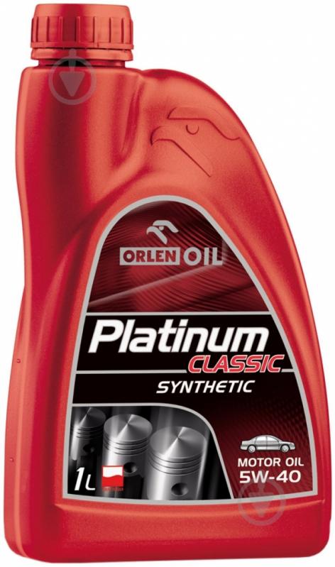 Моторное масло синтетическое Orlen Platinum Classic 5W-40 4,5 л - фото 1