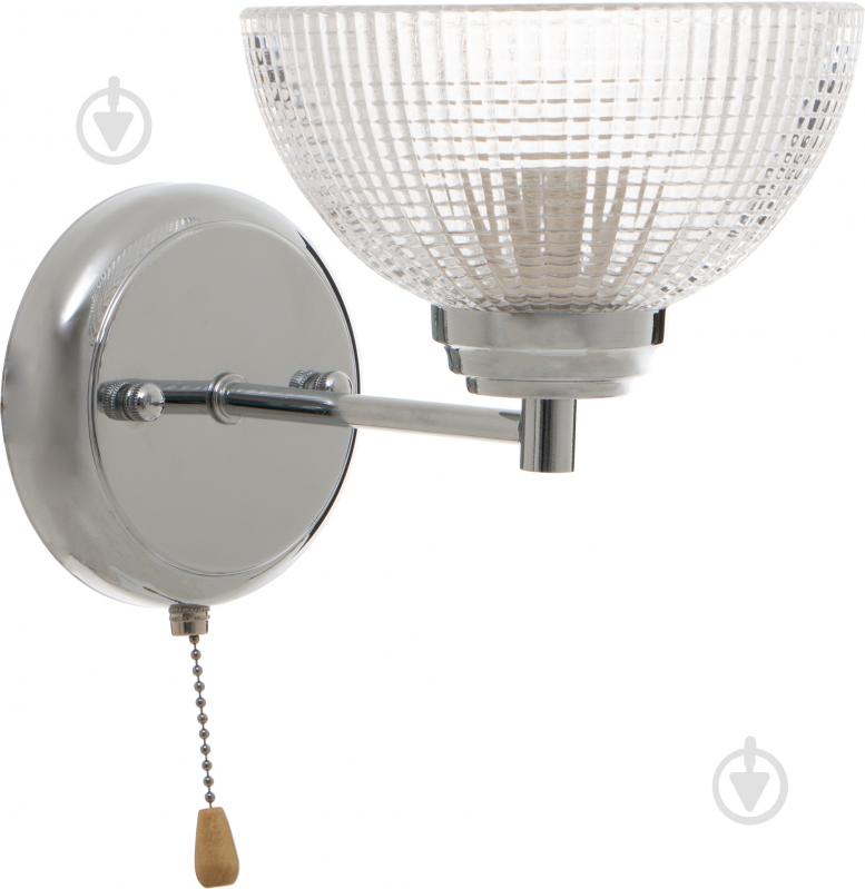 Бра Accento lighting LA SCALA 1x60 Вт E27 хром ALHu-HKP31307/1 - фото 1