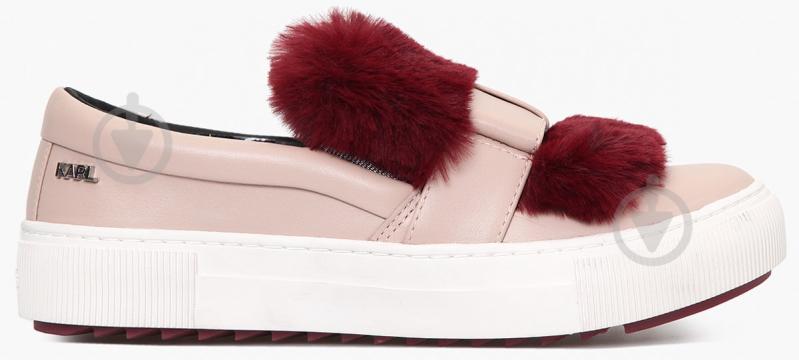 Слипоны Karl Lagerfeld KL61323-0LP р.40 розовый - фото 2 Слипоны Karl Lagerfeld KL61323-0LP р.40 розовый - фото 2