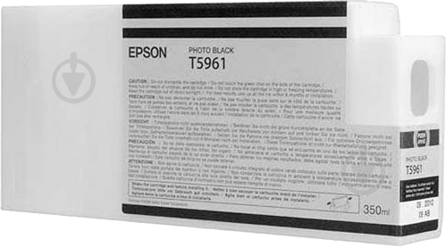 Картридж Epson StPro 7900/9900 black (C13T596100) photo black C13T596100 - фото 1 Картридж Epson StPro 7900/9900 black (C13T596100) photo black C13T596100 - фото 1