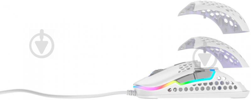 Мышка Xtrfy XG-M42-RGB-WHITE - фото 3