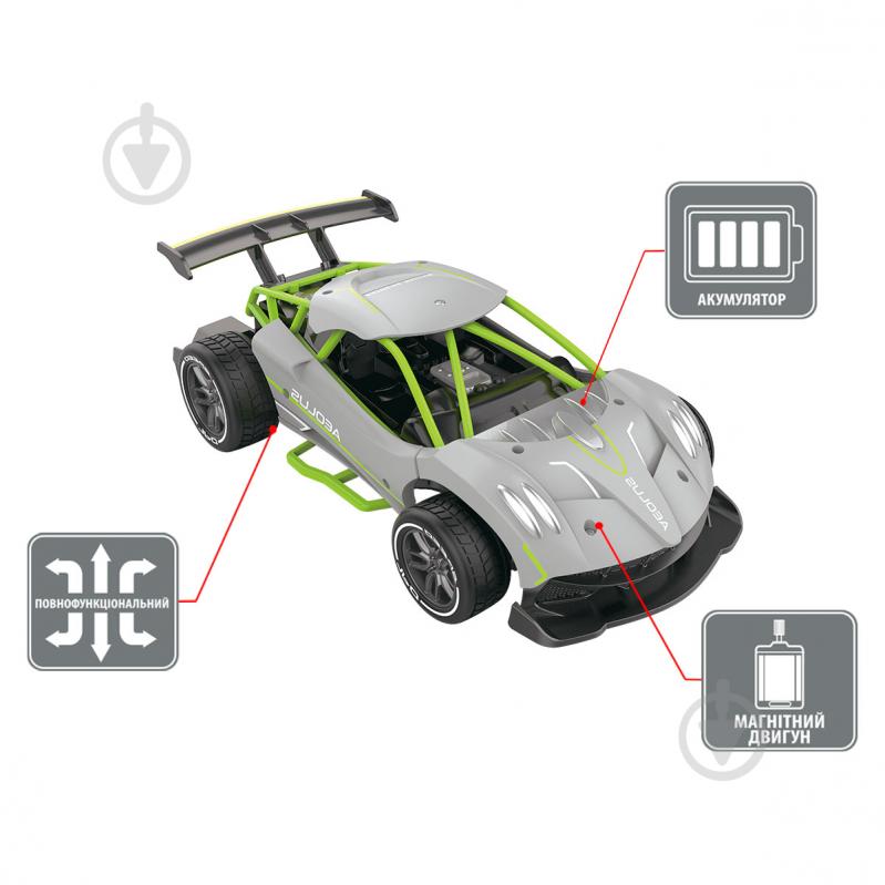 Автомобиль на р/у Sulong Toys SPEED RACING DRIFT_AEOLUS gray 1:24 - фото 3