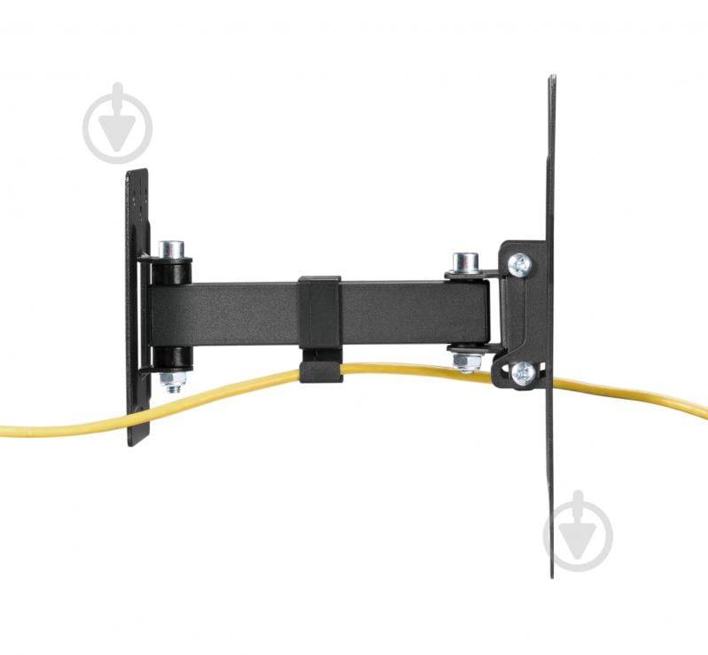 Кріплення для телевізора Kivi Motion-221, 30кг, поворотно-похилі 23"-43" чорний - фото 6
