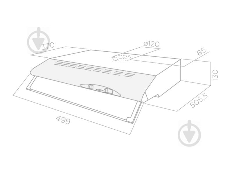 Витяжка Elica CONCORDE IX F/50 - фото 5