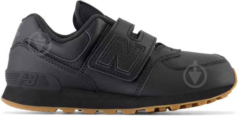 Кроссовки демисезонные New Balance 574 PV574NBB р.32 черные - фото 1