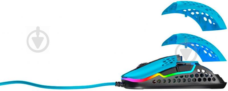 Мишка Xtrfy XG-M42-RGB-BLUE blue (XG-M42-RGB-BLUE) - фото 9