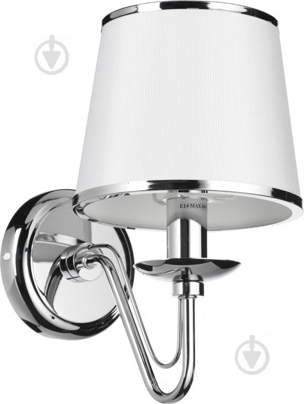 Бра Arte Lamp Furore 1x60 Вт E14 хром A1150AP-1CC - фото 1