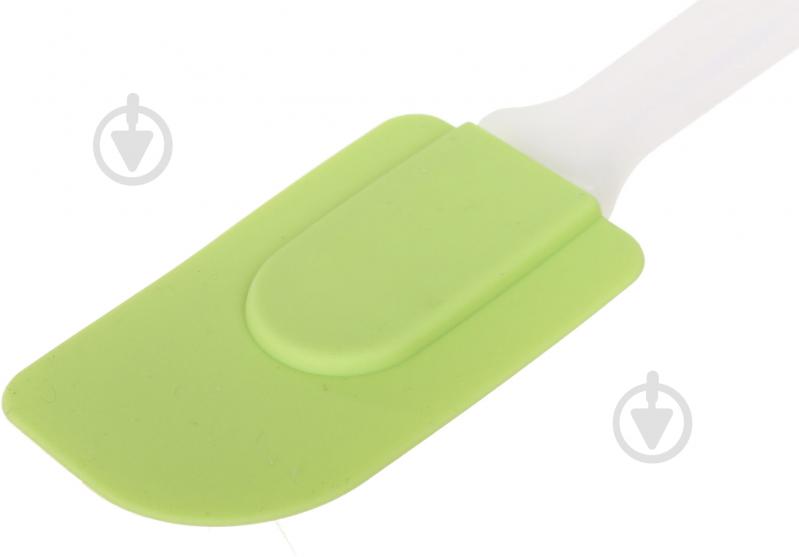 Лопатка кухонна силіконова 25 см світло-зелена UP! (Underprice) - фото 3
