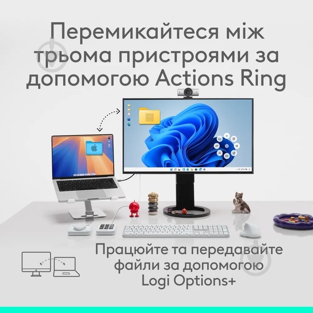 Мишка бездротова Logitech MX Master 4 for Business black (910-007617) - фото 7
