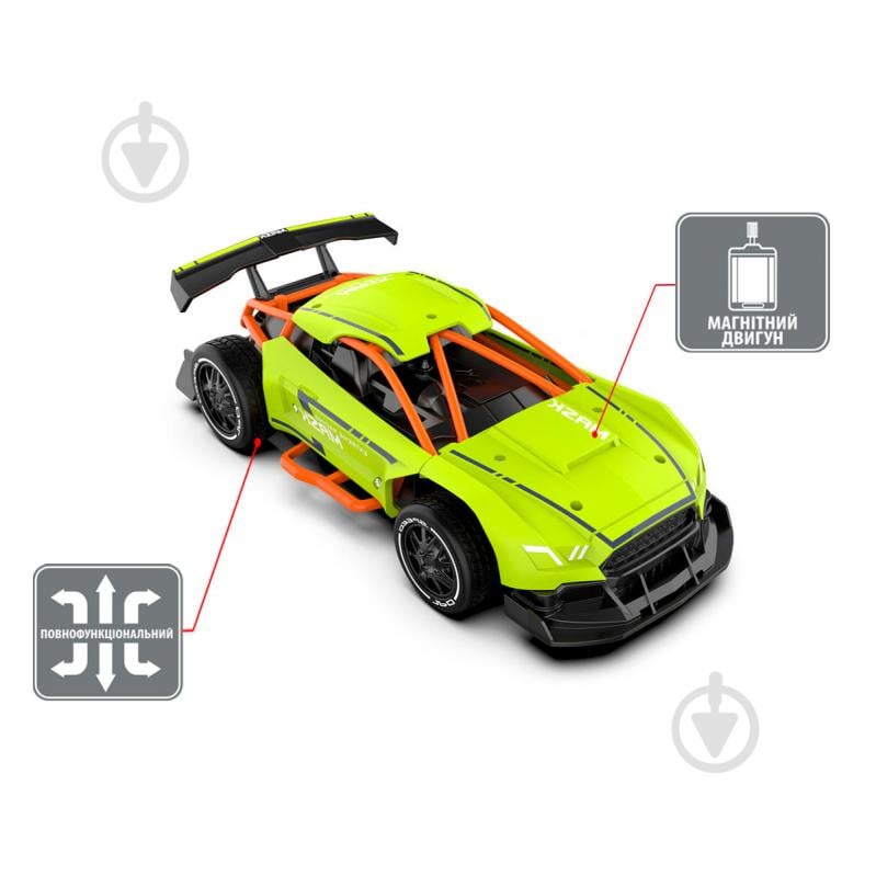 Автомобіль на р/к Sulong Toys SPEED RACING DRIFT_MASK green 1:24 - фото 4