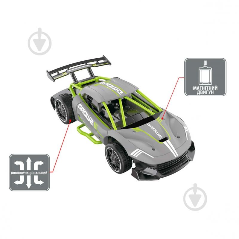 Автомобіль на р/к Sulong Toys SPEED RACING DRIFT_SWORD gray 1:24 - фото 4