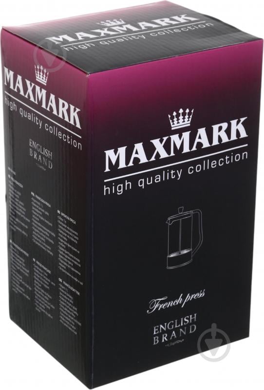 Френч-пресс Maxmark 1 л MK-76-1000 - фото 6 Френч-пресс Maxmark 1 л MK-76-1000 - фото 6