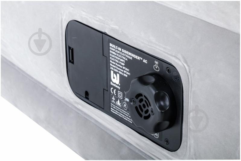 Матрас Bestway 203х152 см 67547 серый - фото 2