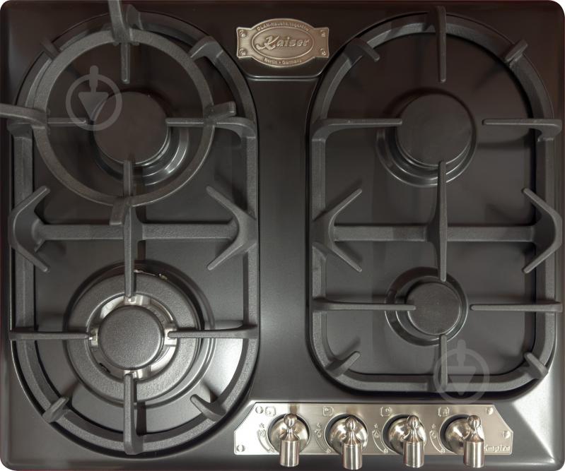 Варочная поверхность газовая Kaiser KG 6325 Em Sil Turbo - фото 1