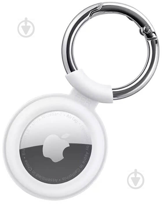 Чохол-брелок ESR Cloud Silicone Keychain Case для AirTag white - фото 4