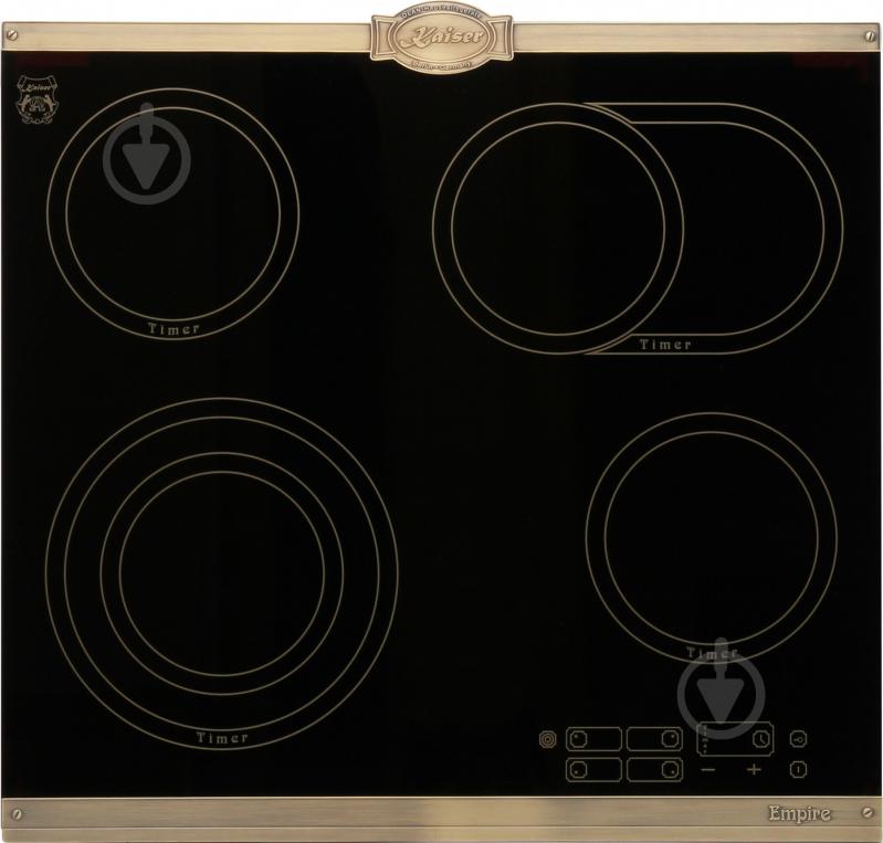 Варильна поверхня електрична Kaiser KCT 6185 Em - фото 1 Варильна поверхня електрична Kaiser KCT 6185 Em - фото 1