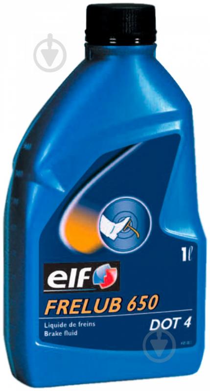 ᐉ Тормозная жидкость Elf Frelub 650 DOT-4 1 л (194743) • Купить в Киеве ...
