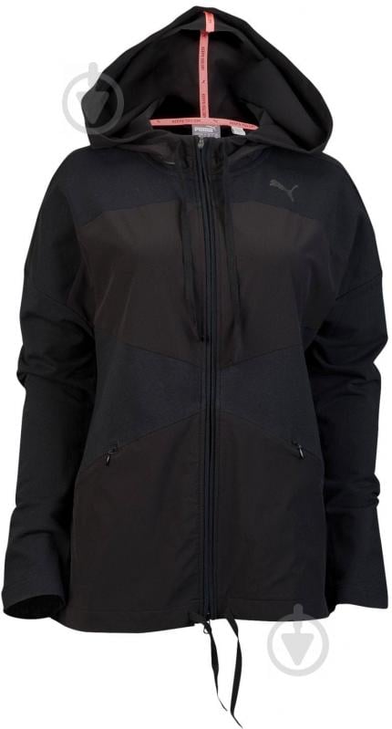 Толстовка Puma TRANSITION FZ Jacket 59238101 р. M черный - фото 4